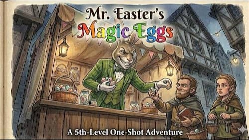 D&D 5e One-Shot | Mr. Easter’s Magic Eggs | Beginner-Friendly