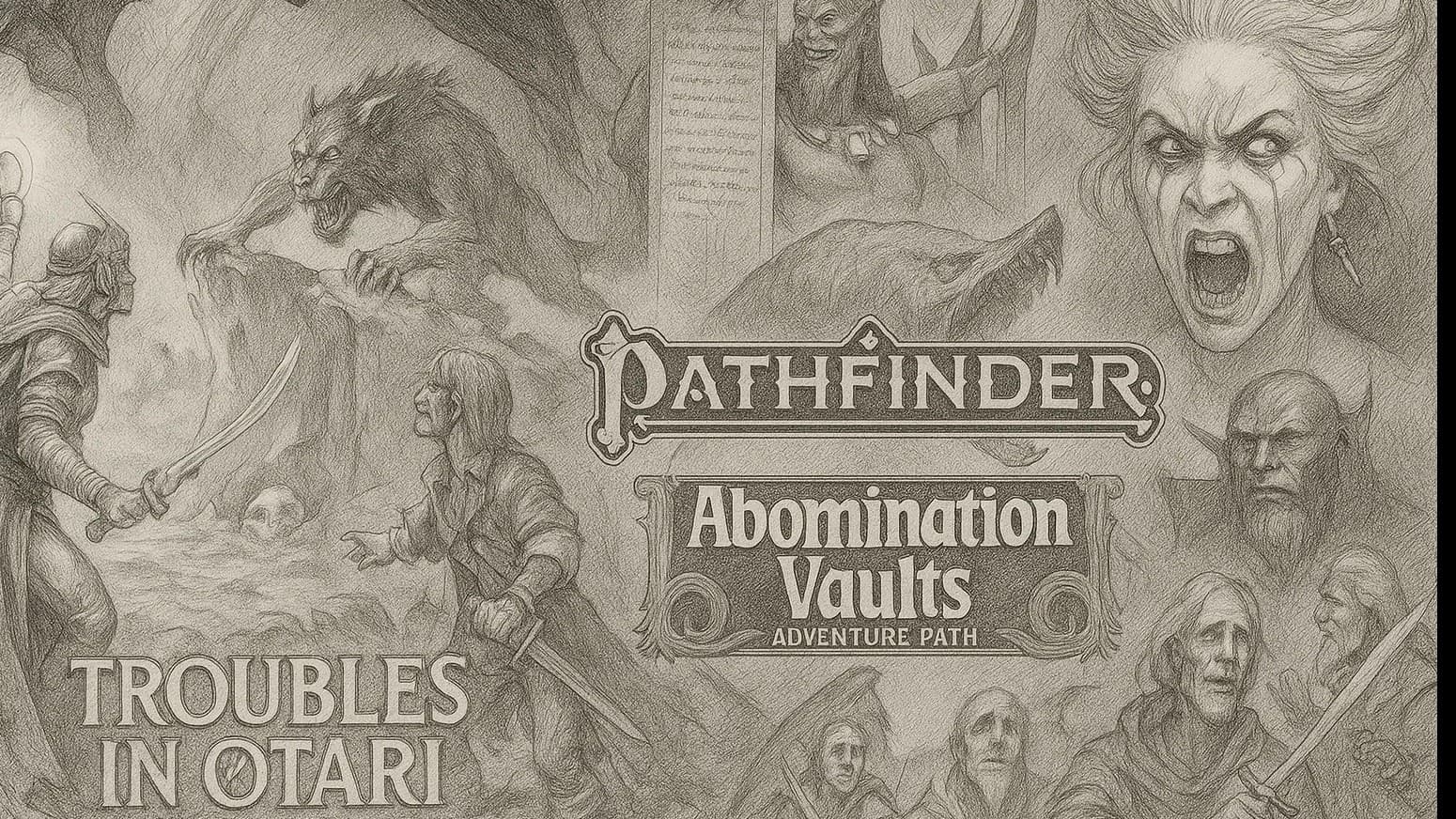 PF2e For beginers,1st level, to Advance (FA), Otari to the Vualt