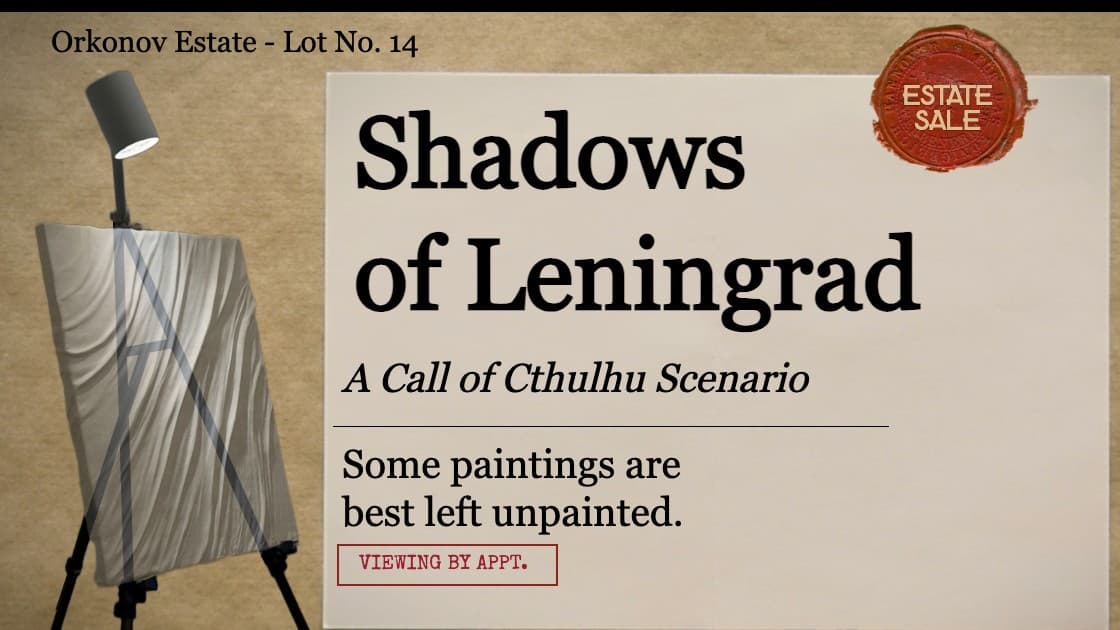 Age of Cthulhu: Shadows of Leningrad
