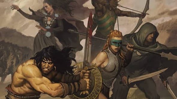 Conan-Pit of Kutalu adventure, Great way to Learn Conan TTRPG.