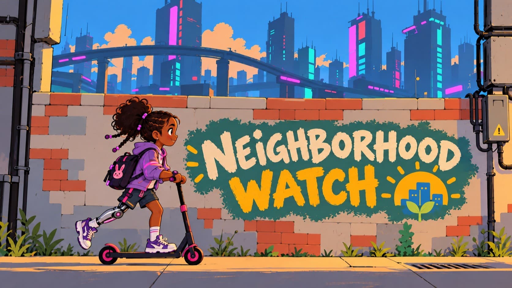 Neighborhood Watch: Build Something To Last in Night City!🏳️‍🌈