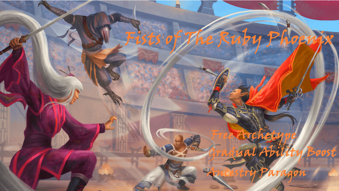 Fists Of The Ruby Phoenix! Bring Your Best Style Combatant!