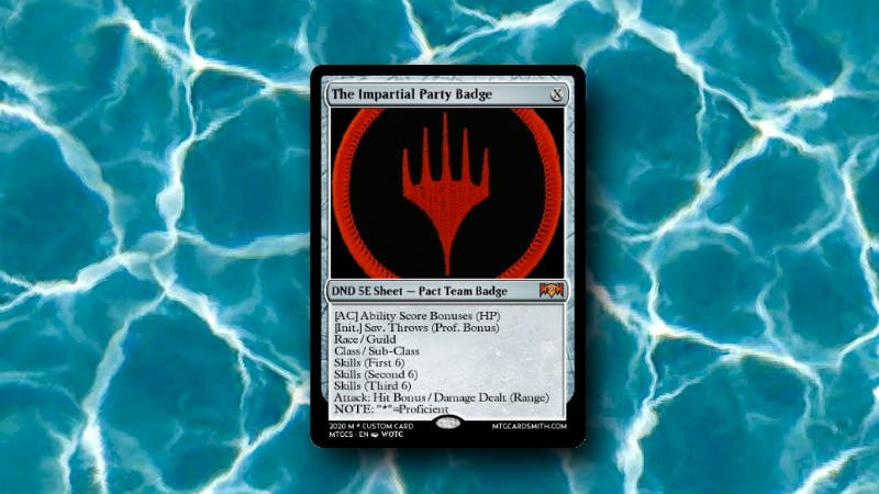 Ravnican Pact Team: The Impartial Party