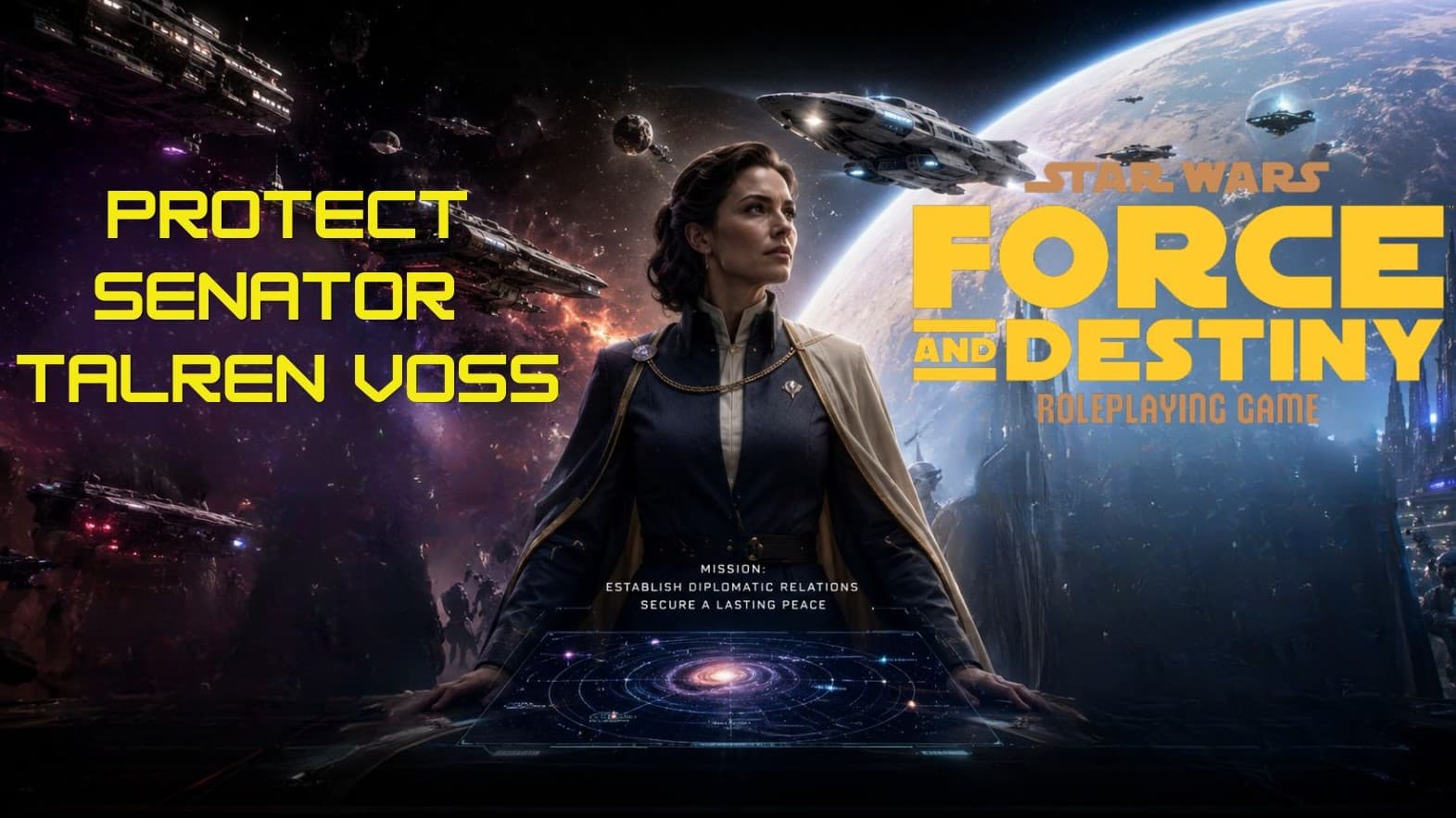 Star Wars(FFG): Protect Senator Talren Voss