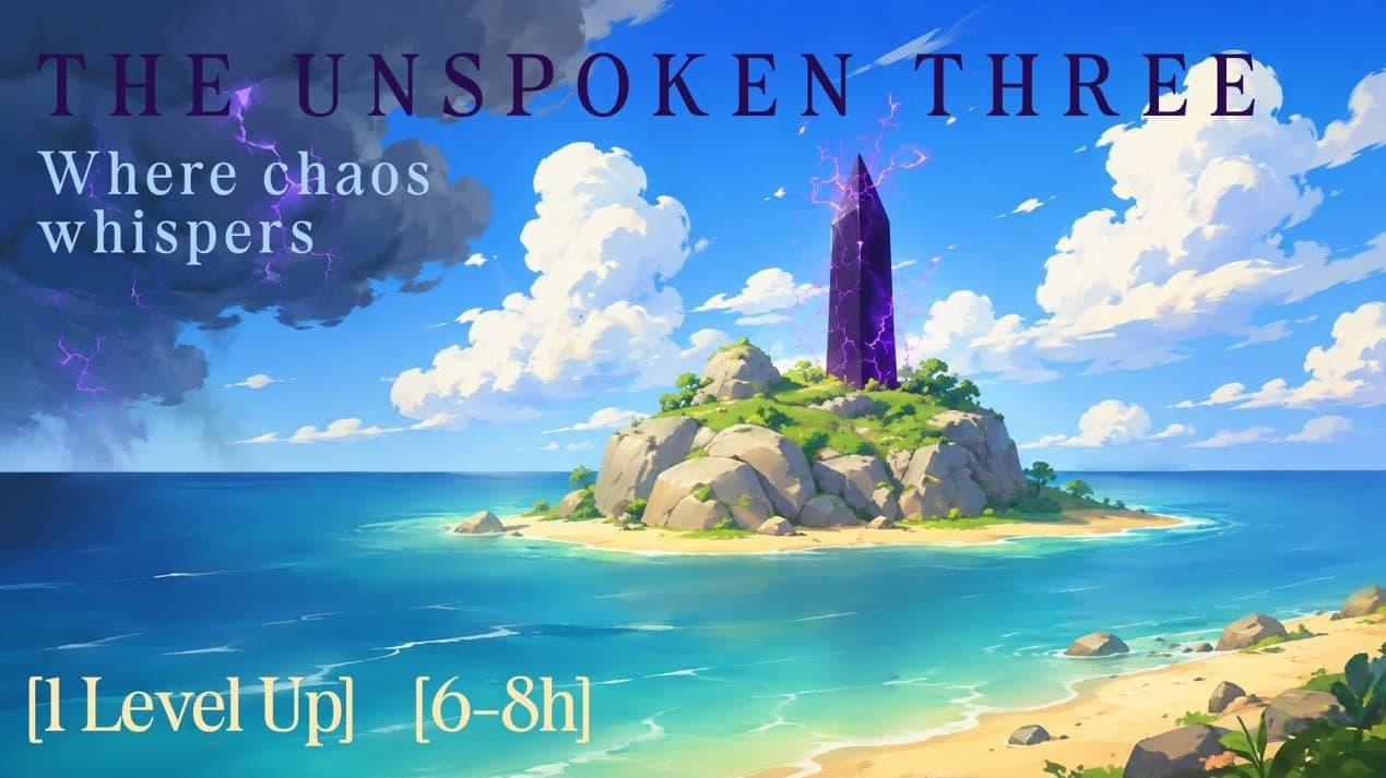 The Unspoken Three - Where chaos whispers [6-7h] [Lvl1->2]