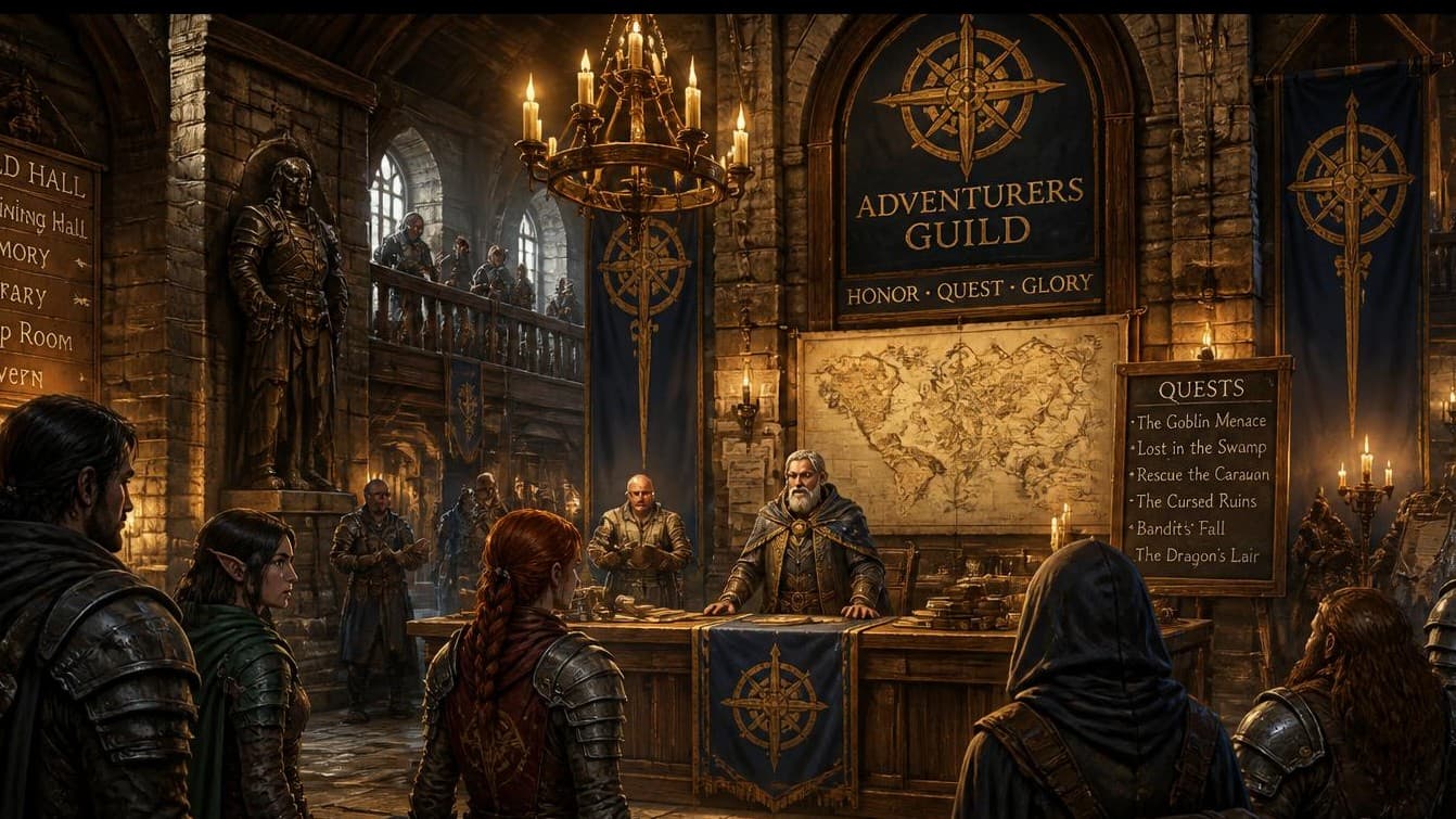 ⚔️🗺️🛡️Guild Manager Simulator ⚔️🗺️🛡️