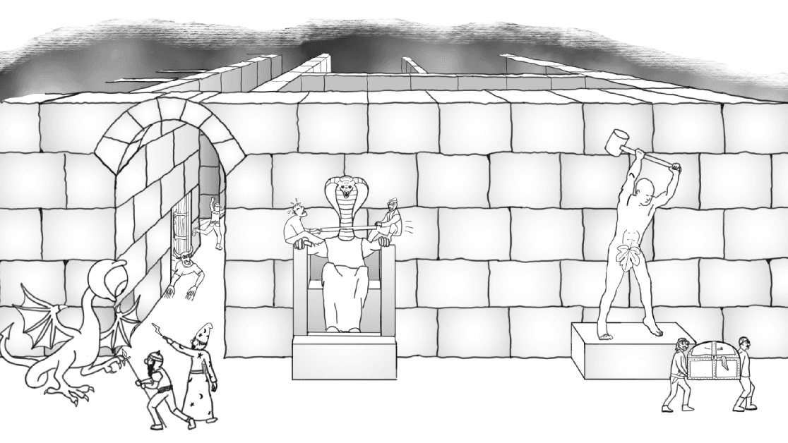 Play like Gygax (and Arneson)! Oldschool living campaign.