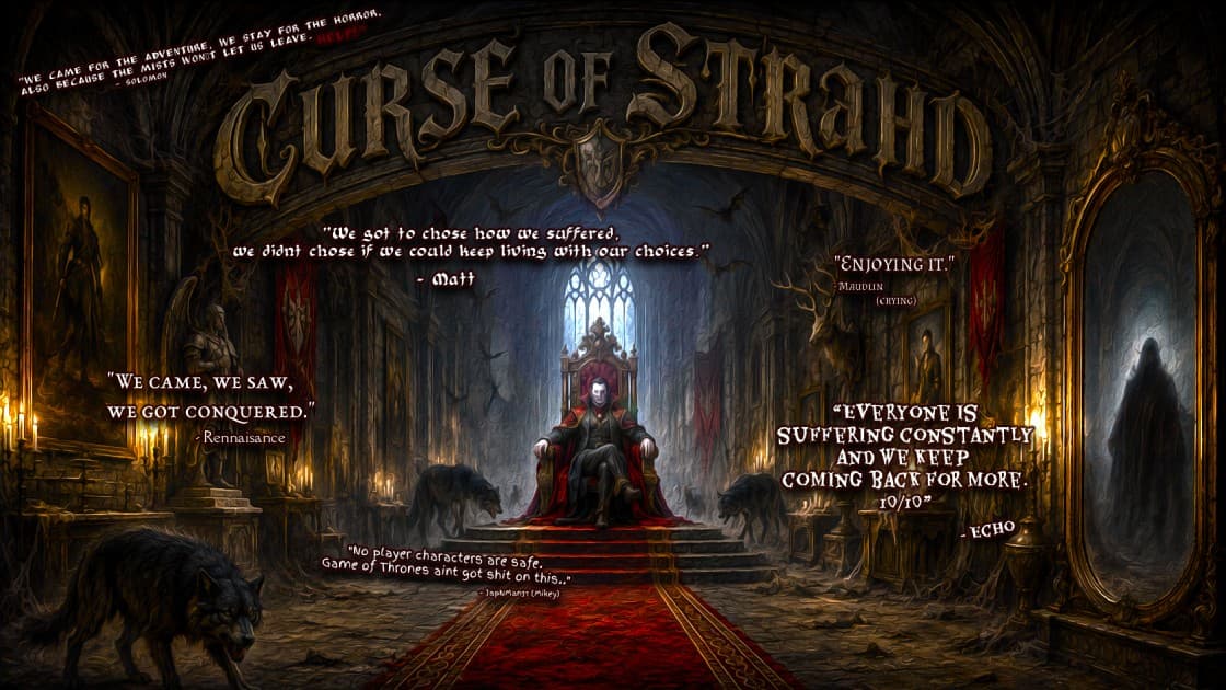 Trapped in Ravenloft: A Curse of Strahd Campaign