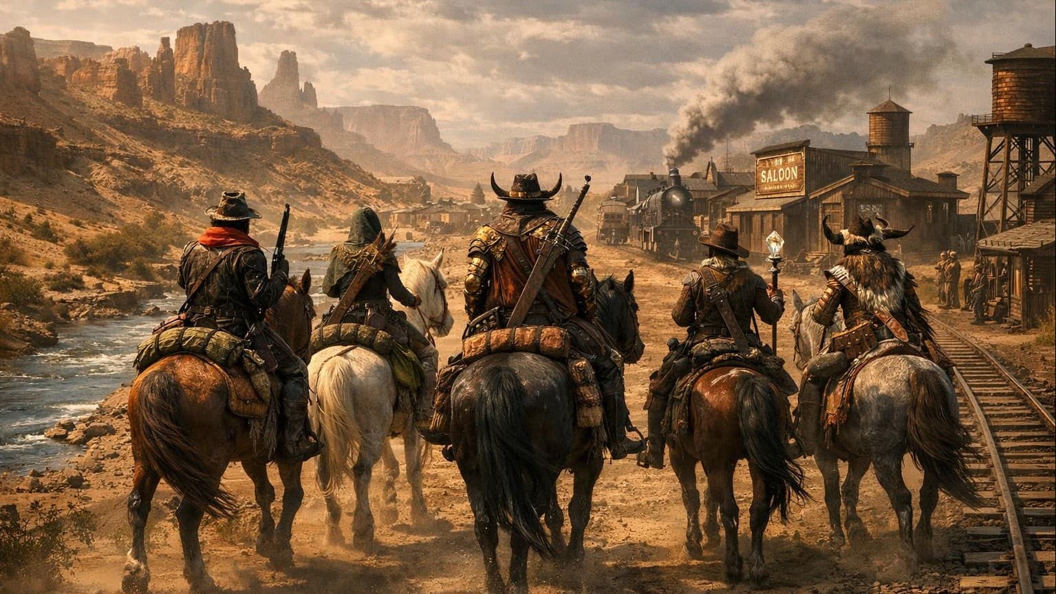 Legends Written in the Open Frontier: A shared living world.