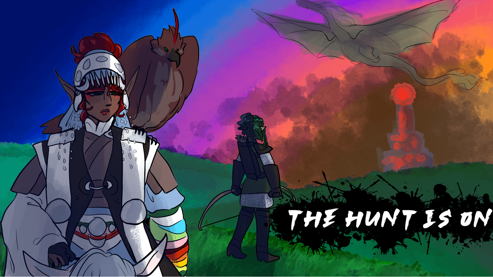 The Hunt Is On: Punk Monster Hunters hunting the Real Monsters