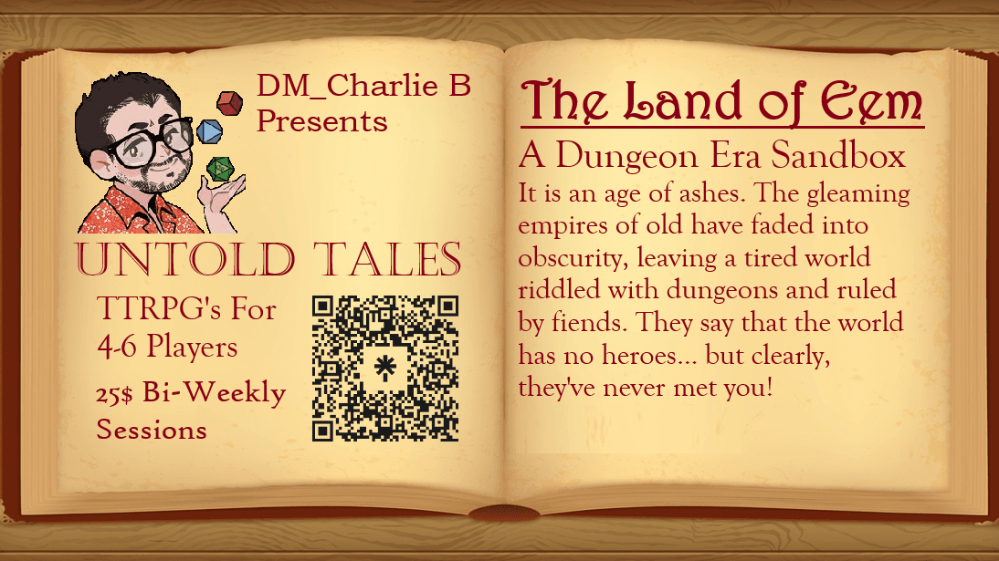 The Land of Eem - The Dungeon Era
