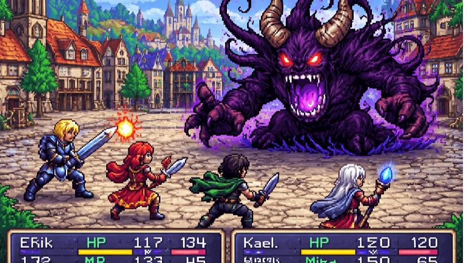 JRPG Syle Game Fabula Ultima (4-6 session game)