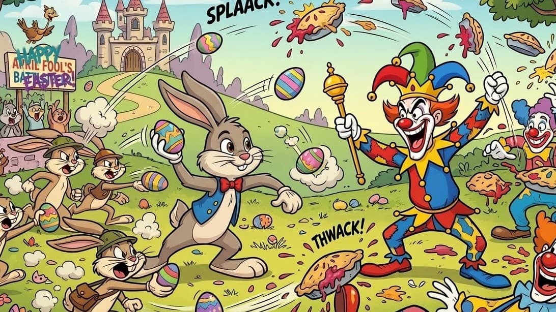 Fool's Goals  (a loony cartoon caper for all ages)