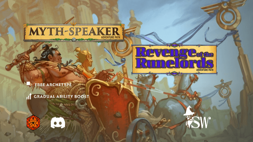 Myth Speaker & Revenge of the Runelords (Mythic Rules)
