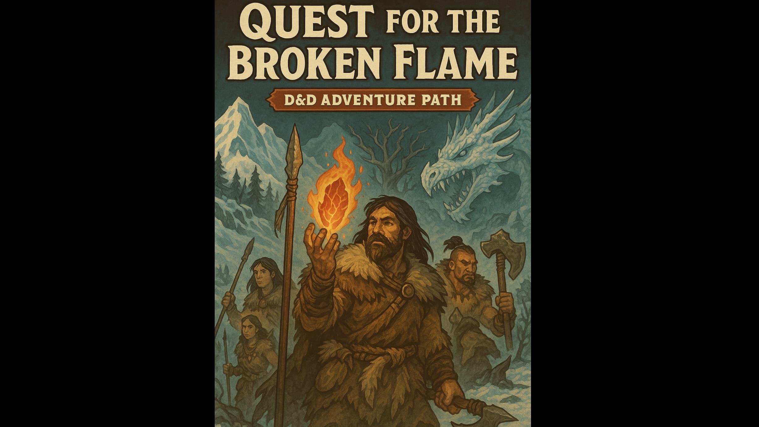 Stone Age D&D! Survive,Craft & Create Legends! Beginner Friendly