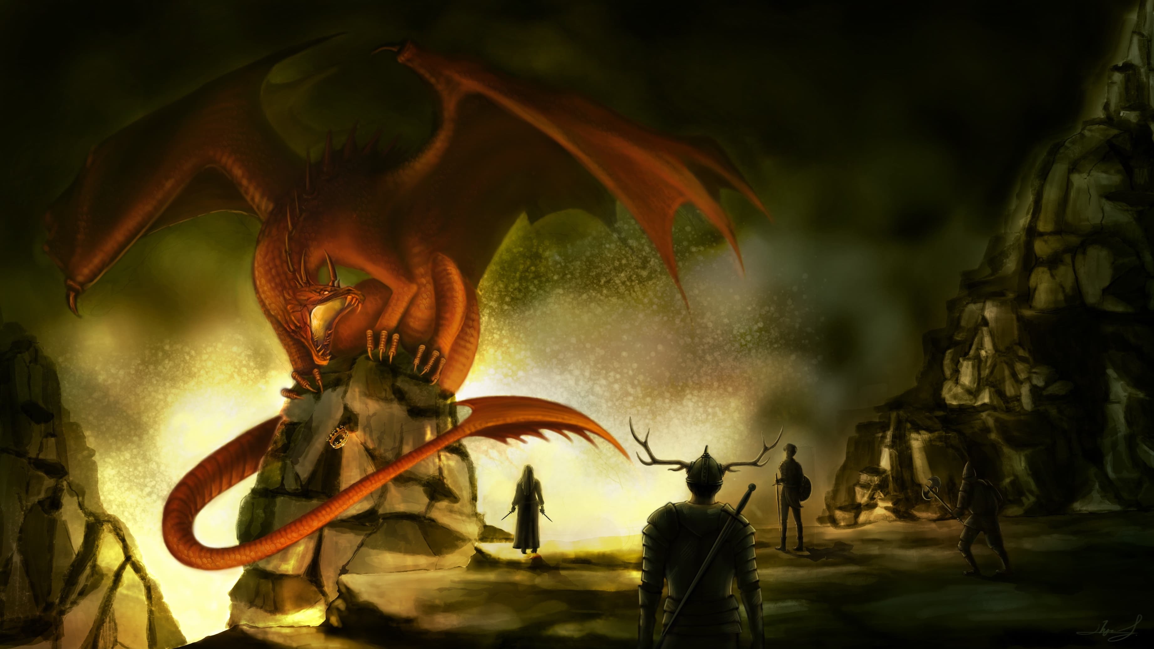 Curse of the Weredragon • A grimdark fairytale
