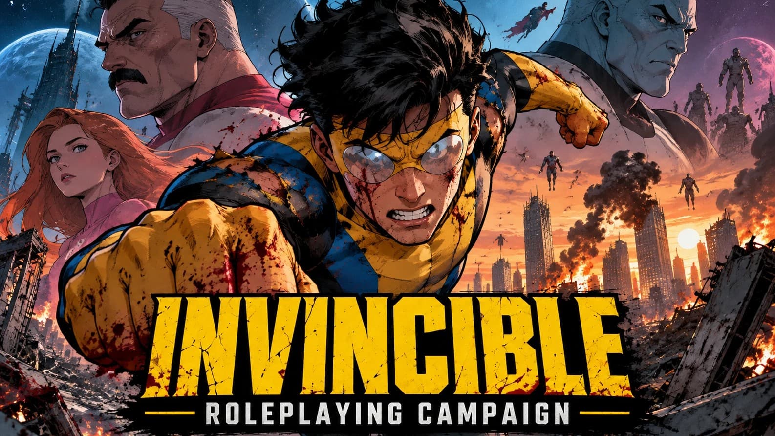 🦸 Invincible | Create your Superhero | Open World