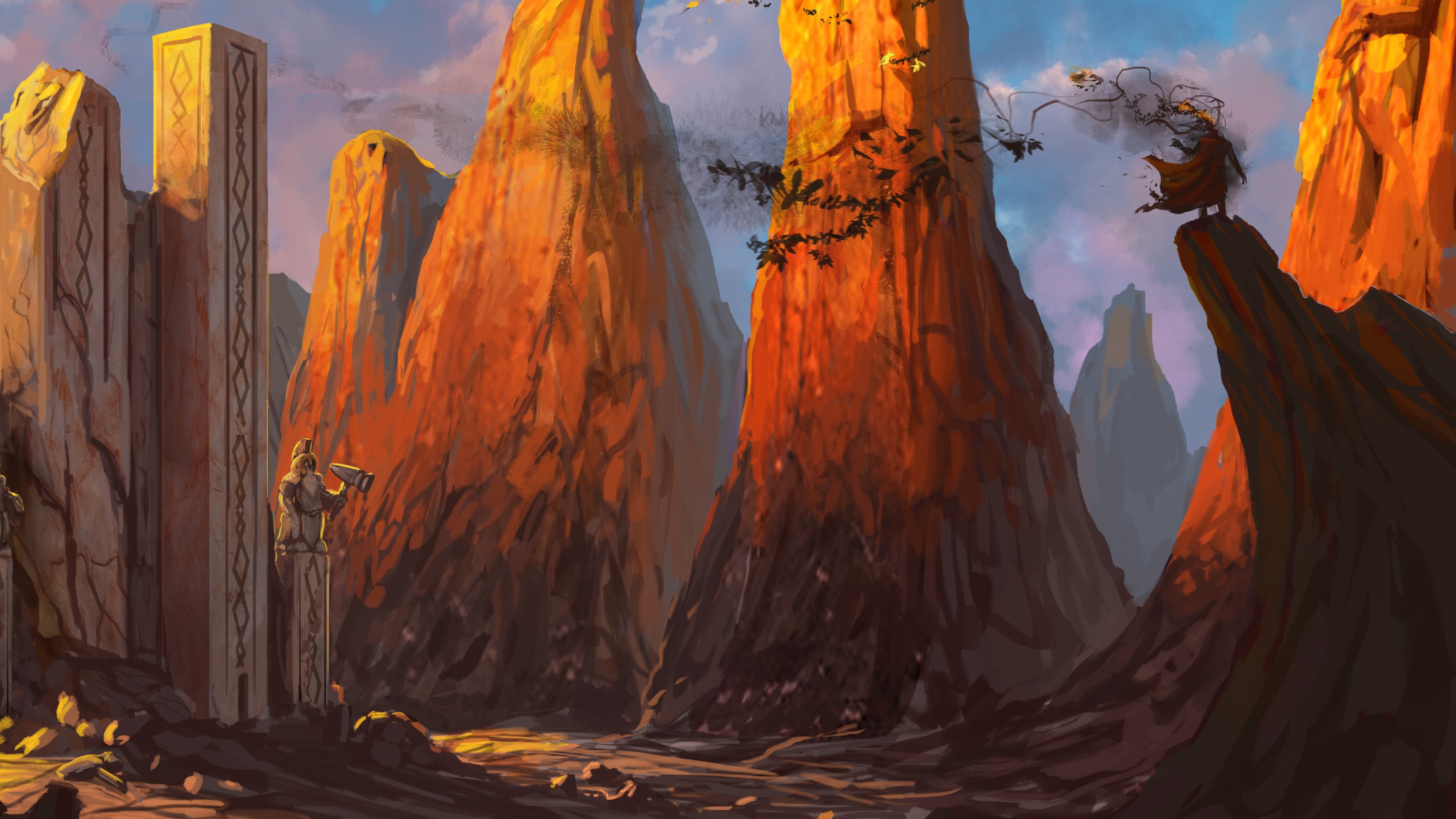 Blood in the Sands (Based on Sands of Doom)