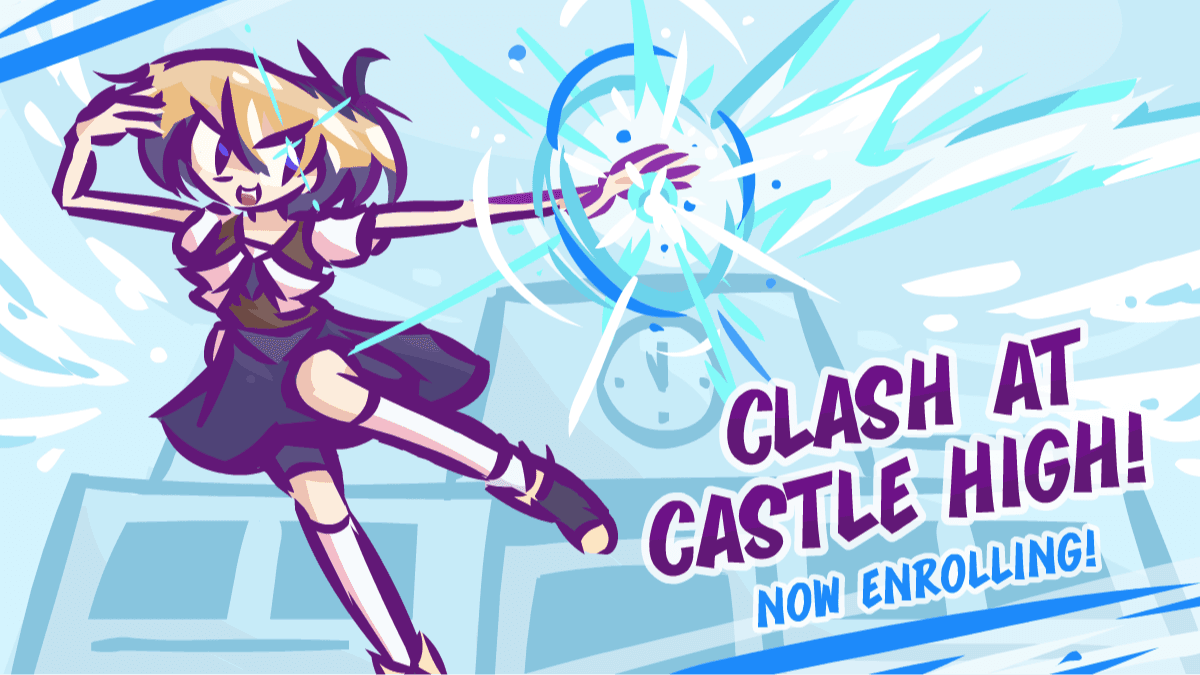 CLASH AT CASTLE HIGH! 🏫 Colorful, Action-Packed High School!