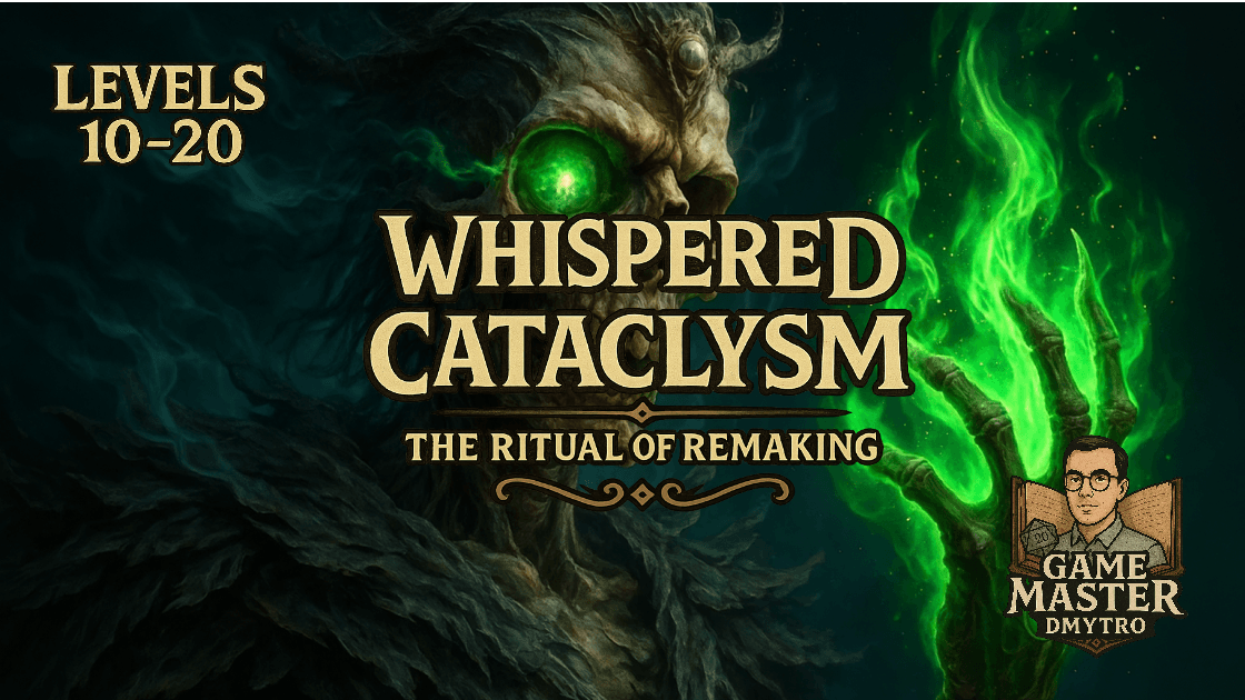 Whispered Cataclysm: The Ritual of Remaking | Join at Level 12