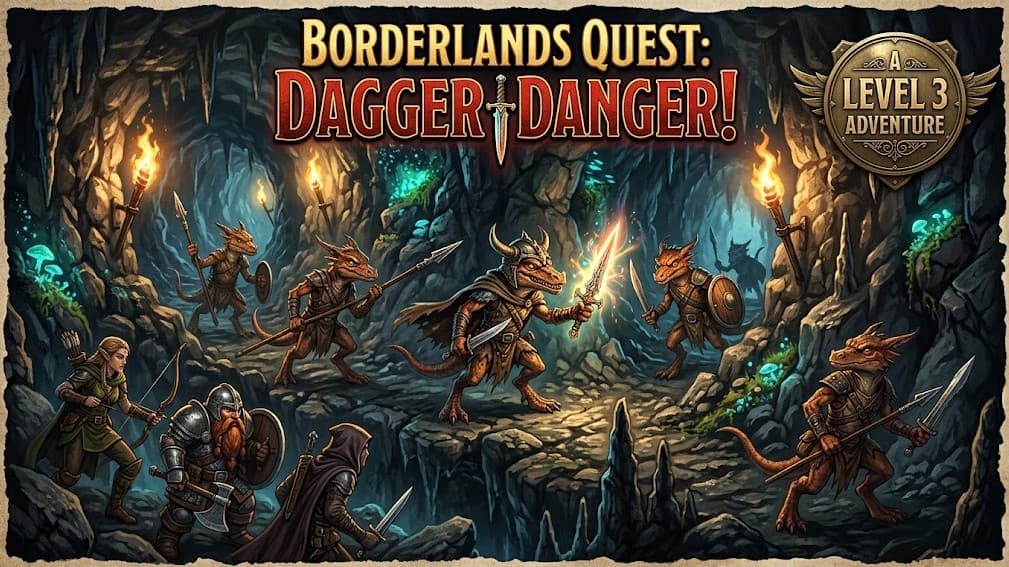 Borderland Quest: Dagger Danger! [Level 3 Oneshot]