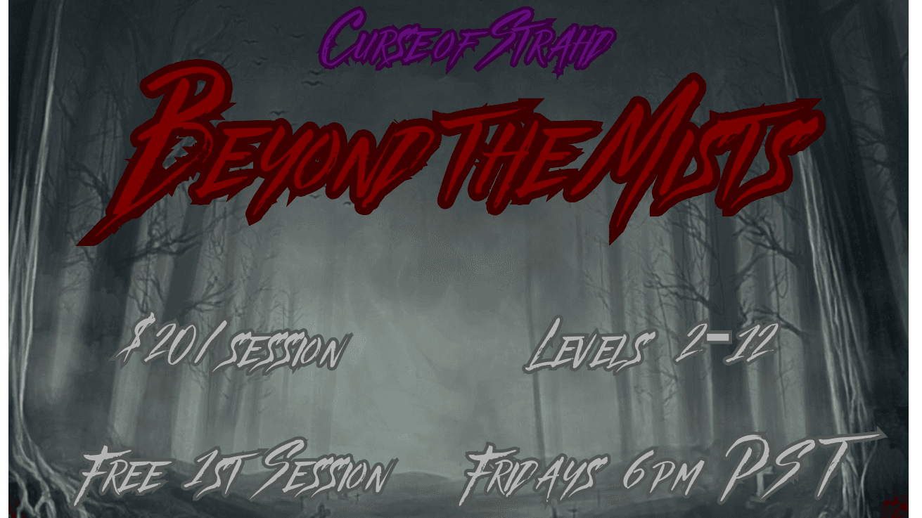 Beyond the Mists | Curse of Strahd | Gothic Horror Vampire