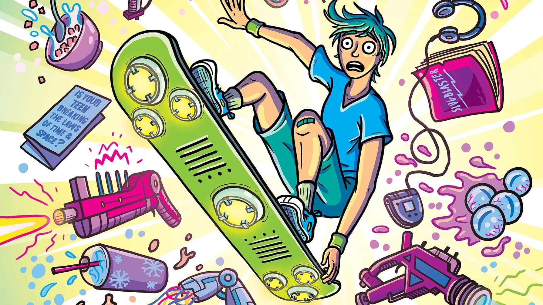SLUGBLASTER | High School, Hoverboards, and Ray-Guns!