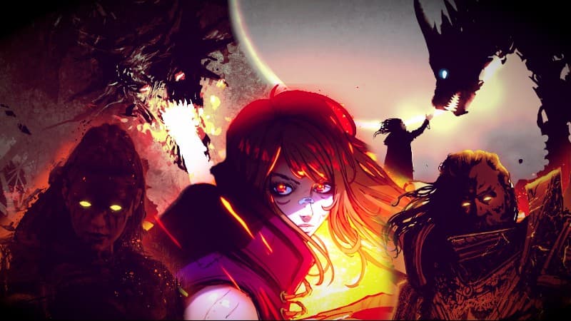 A Court of Scales and Flame | Otome-style Campaign
