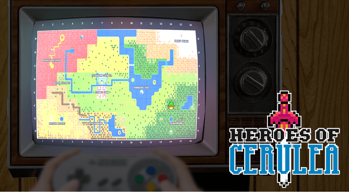 Embark on an 8-bit Adventure! | Heroes of Cerulea