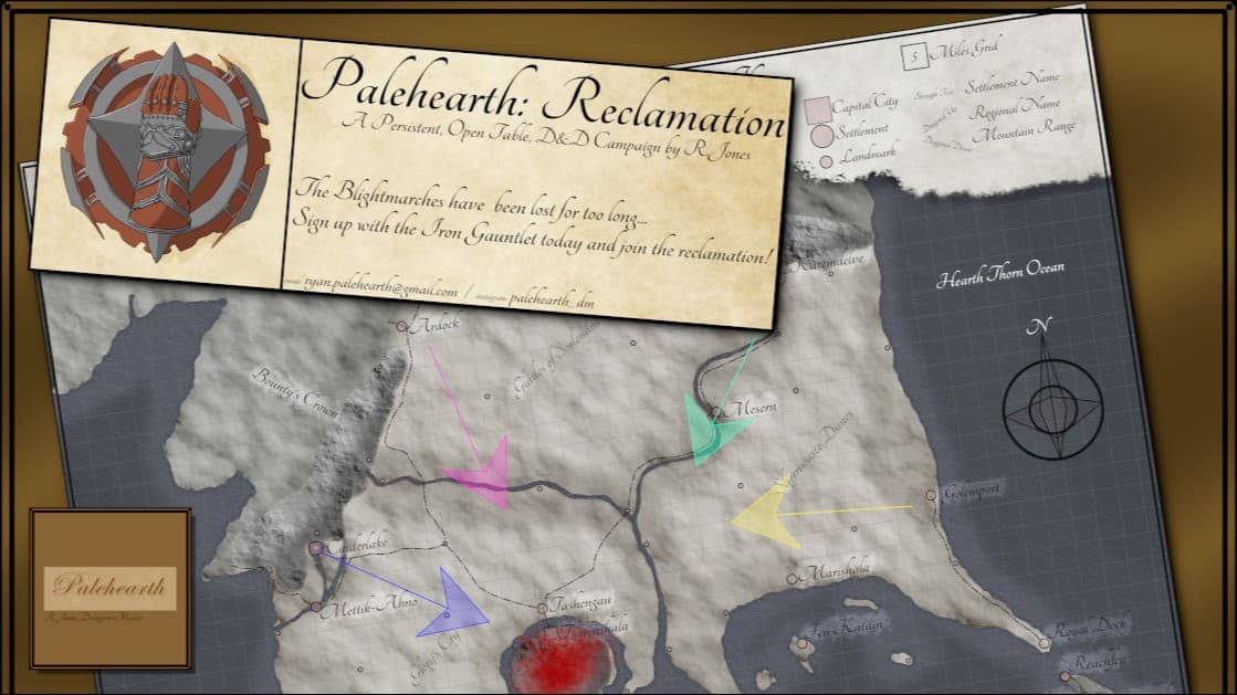 Beginner Level / D&D 5e / Campaign: 'Reclamation' 