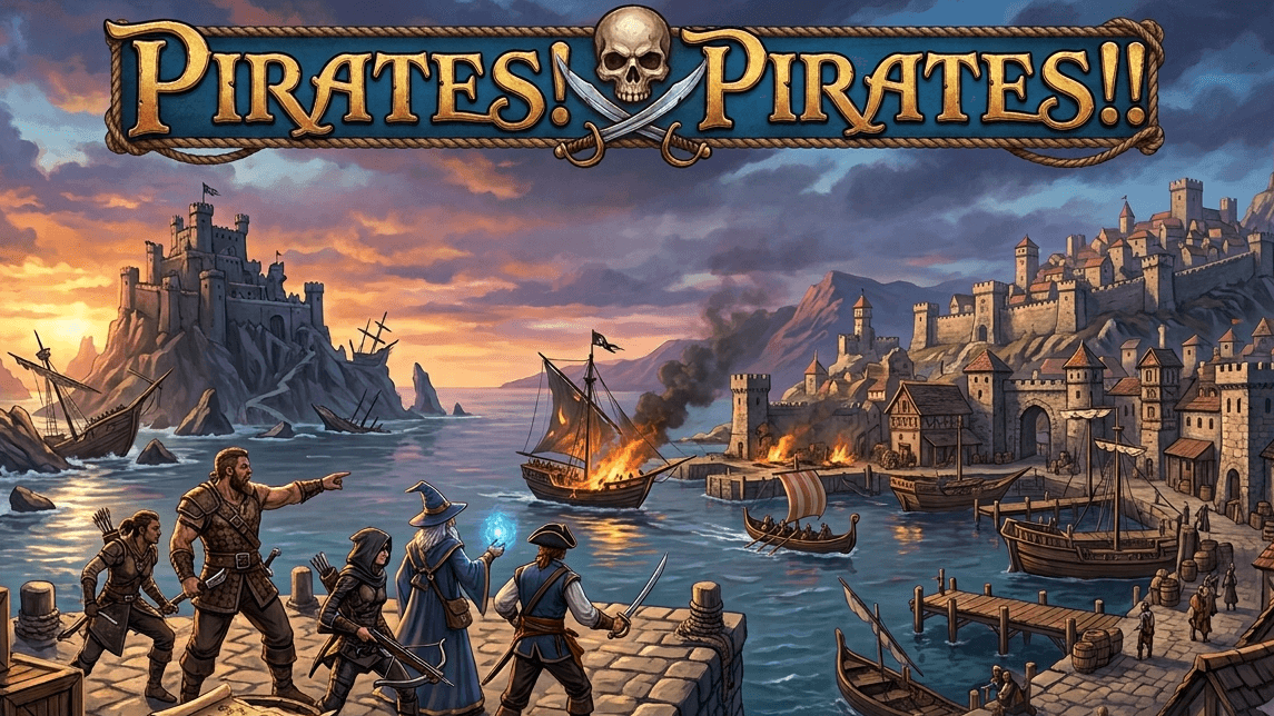 Pirates! Pirates!!