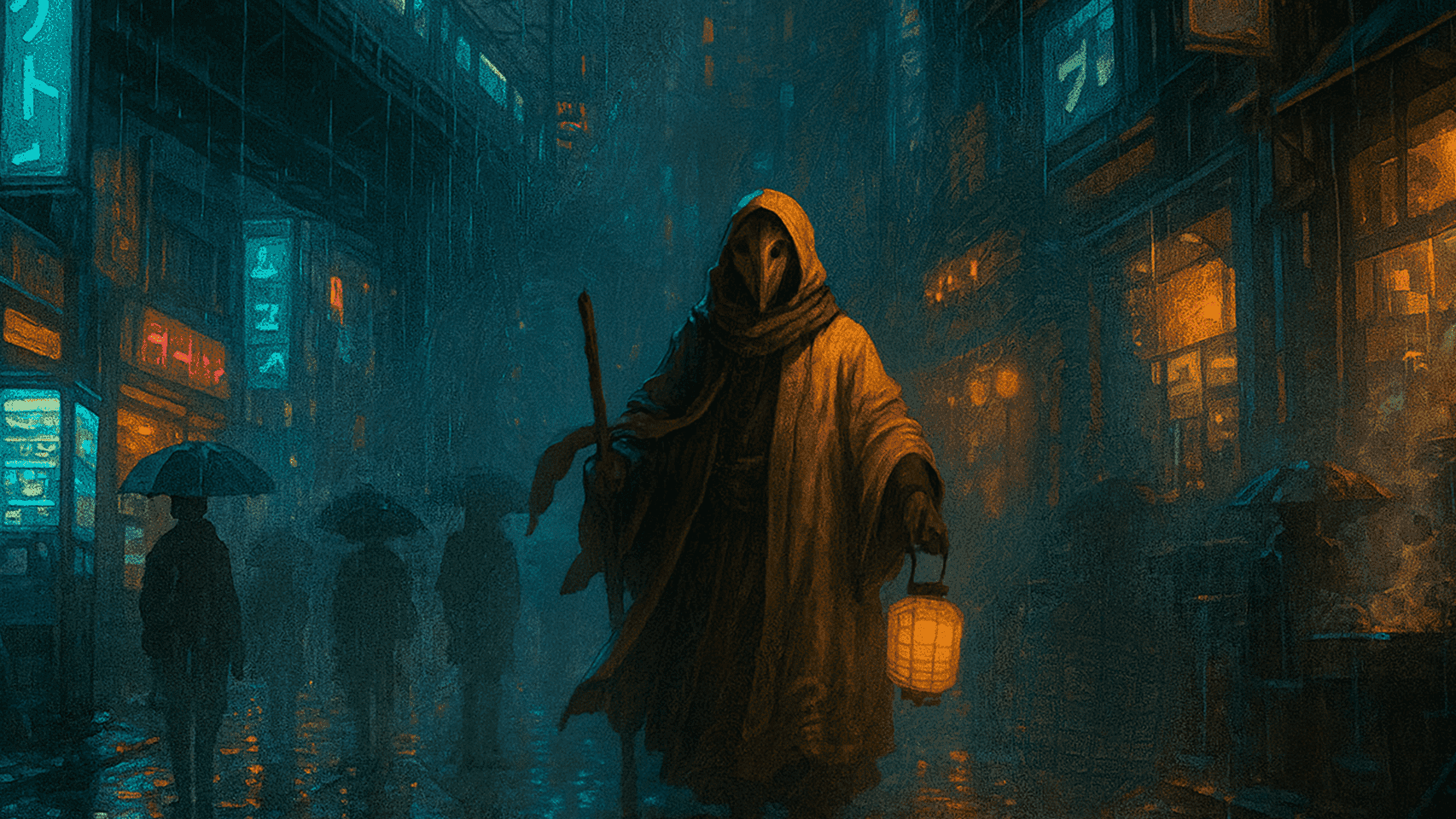 The Sutra of Pale Leaves • 1980s Japan