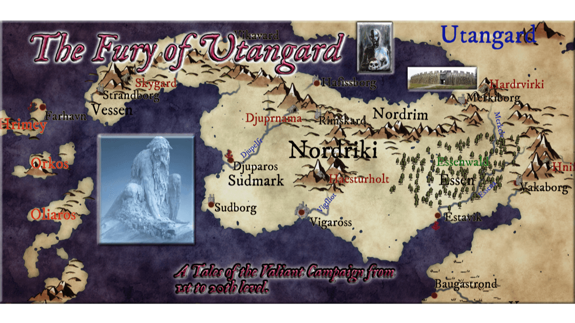 Fury Of Utangard (Learn to Play Tales of the Valiant, lvl 1-20)