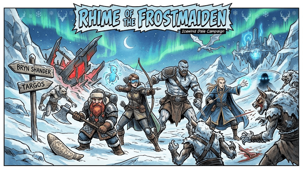 Icewind Dale: Rime of the Frostmaiden | D&D 2024 | 1st level