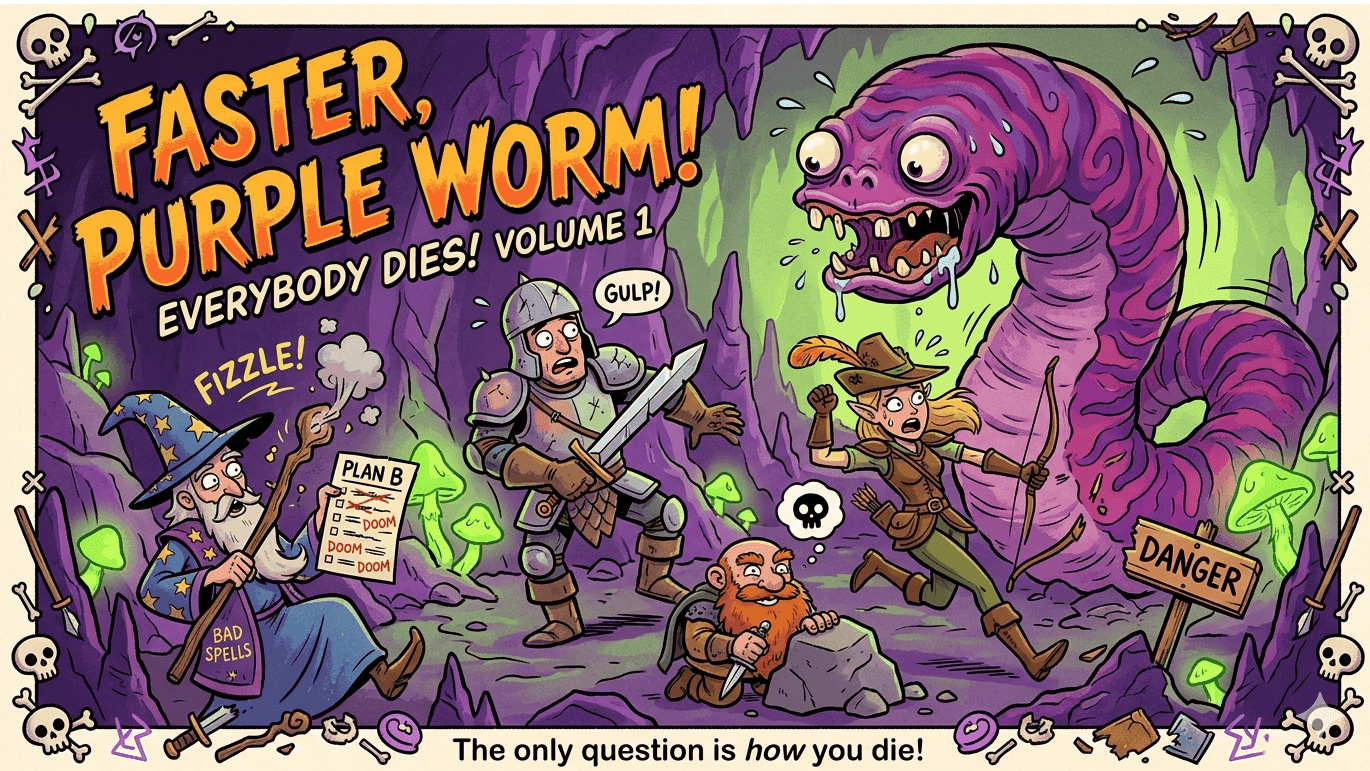 Everybody Dies! A Comedic One-Shot of Deadly Proportions
