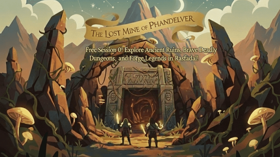 Lost Mine of Phandelver | Level 1-12 Adventure | Set in Rasfadal