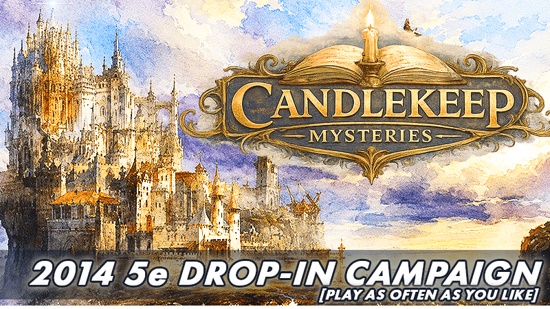 🕯️ Candlekeep Mysteries |  Inclusive/Beginners Ok! SUNDAY
