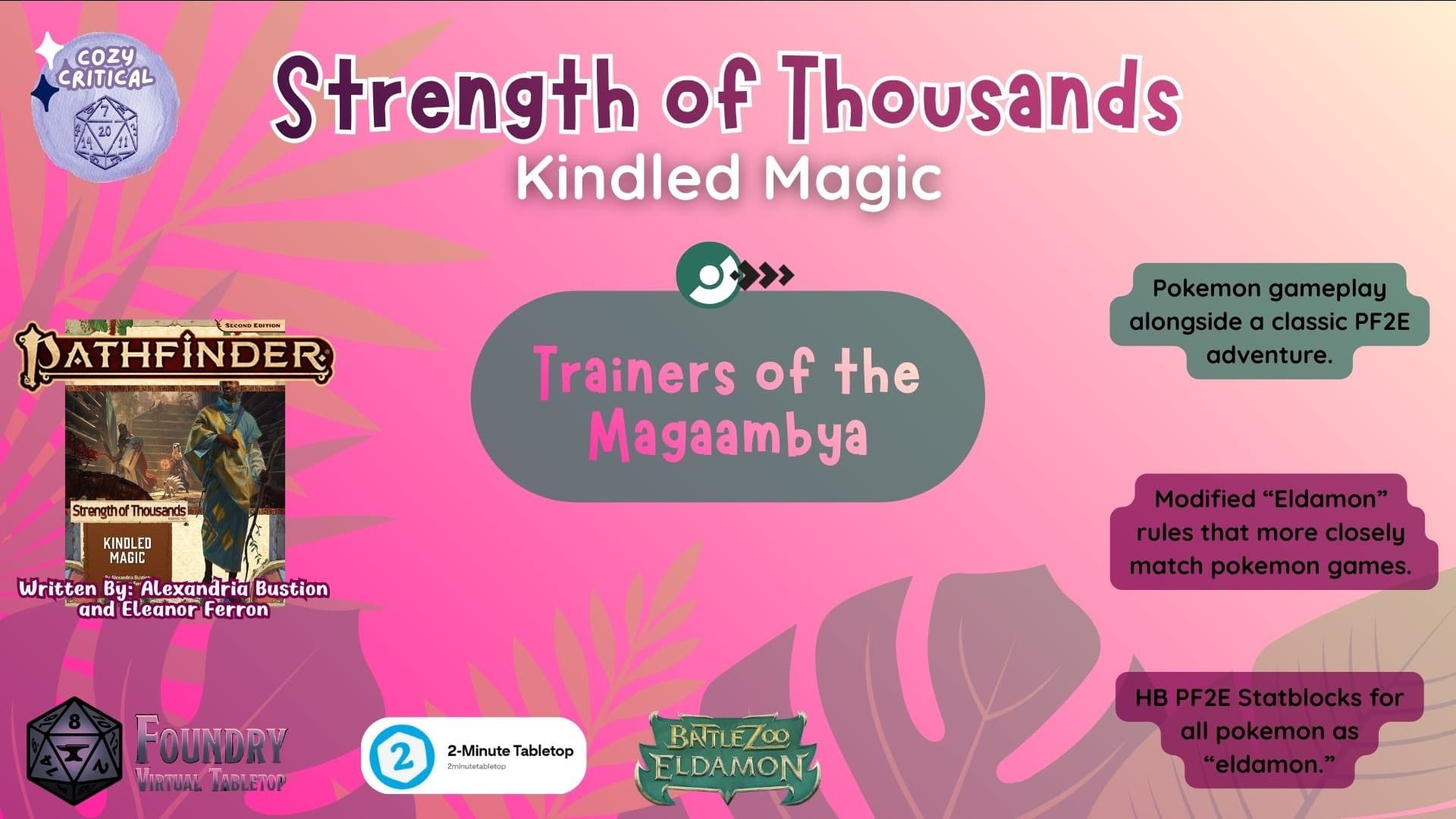 P(oké)F2E: Trainers of the Magaambya & Strength of Thousands