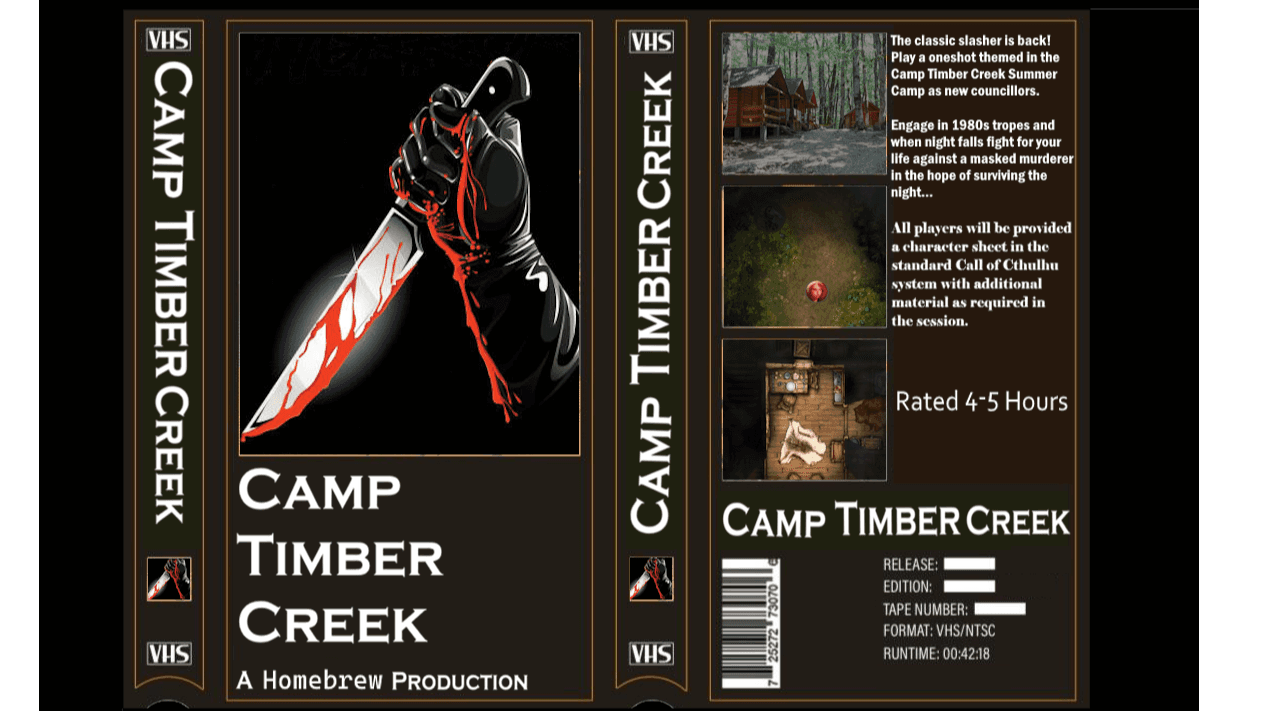 Camp Timber Creek | Halloween Slasher Oneshot | Beginner Play
