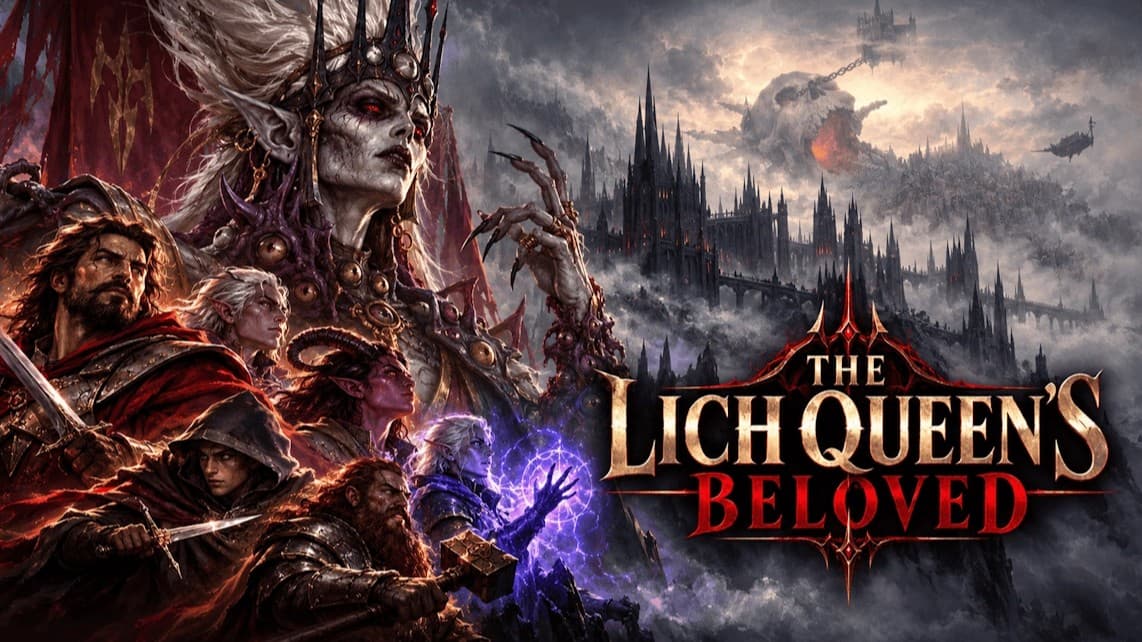 Lich Queen's Beloved! Dungeon crawl in a palace |Level 15|