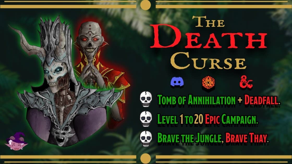 🦖Tomb of Annihilation: The Death Curse🦖 (Beginner friendly)