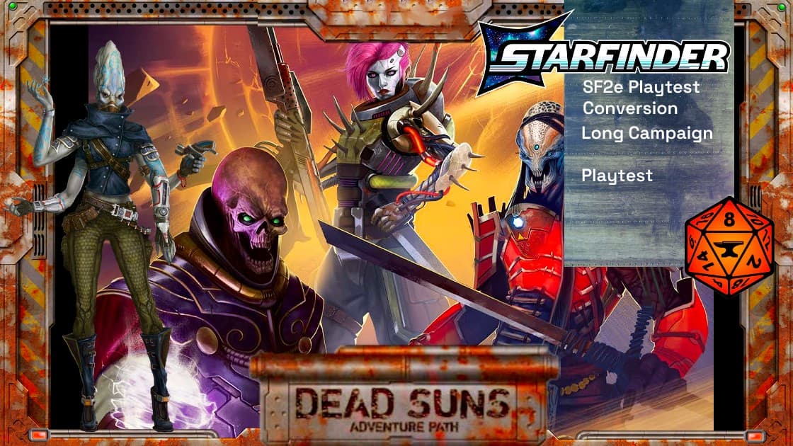 🪐⚙️Dead Suns🌟- Gangs in Absalom Station - Starfinder 2e