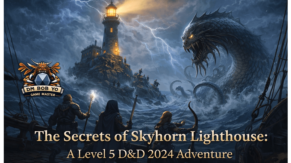 The Secrets of Skyhorn Lighthouse: a 5th-Level Adventure