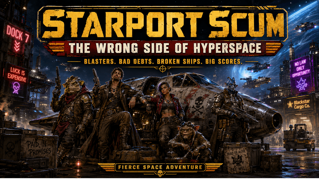 Starport Scum: The Wrong Side of Hyperspace