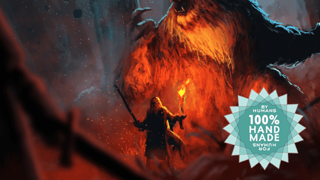 Torch snuffs; feel the darkness; fall in hole; chuffs blow hair