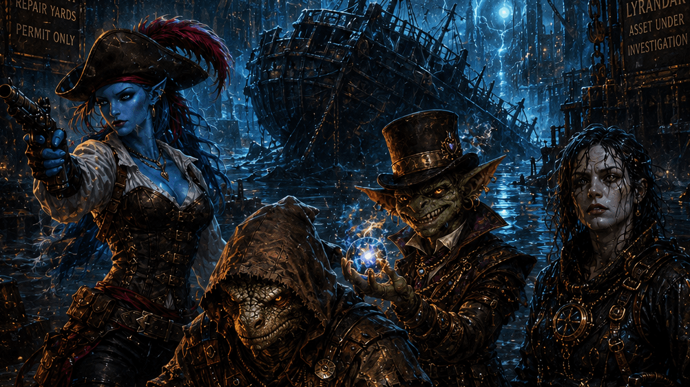 DnD 5.5e! PIRATES! Sandbox adventure in "EBERRON". (Level 8-20)