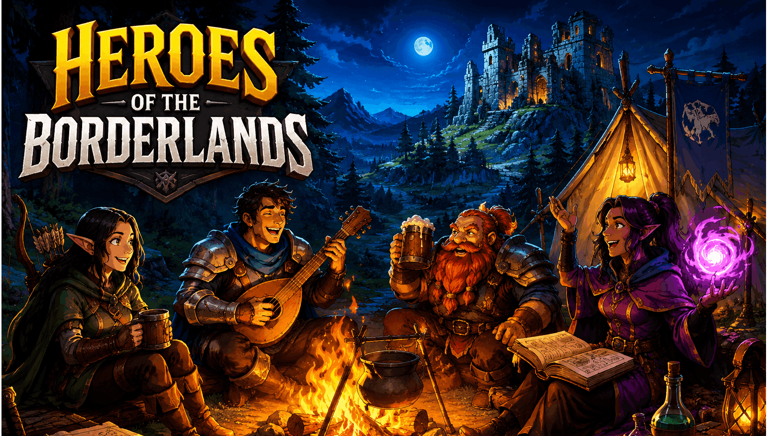 🛡️ D&D 5E Campaign 🔥 Heroes of the Borderlands ⚔️