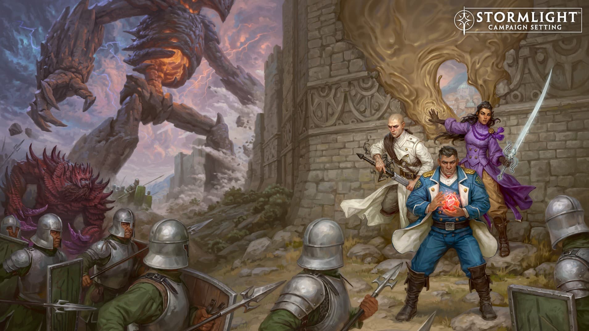 SPEAK THE WORDS! Learn to play the Cosmere Roleplaying Game