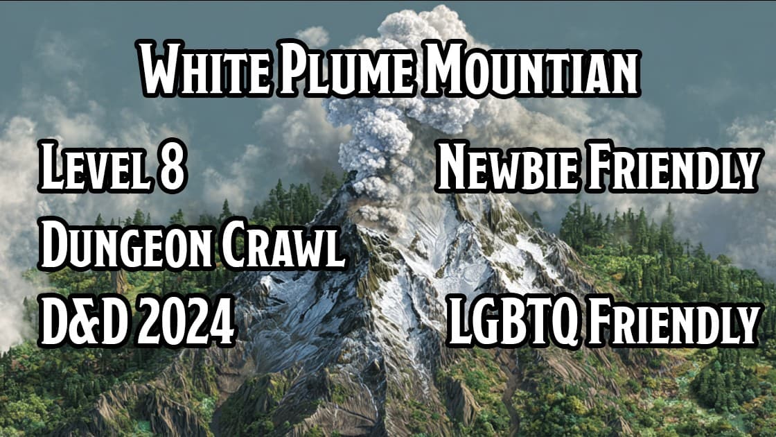 White Plume Mountain | New Player Friendly 2024 | Session 0 Free