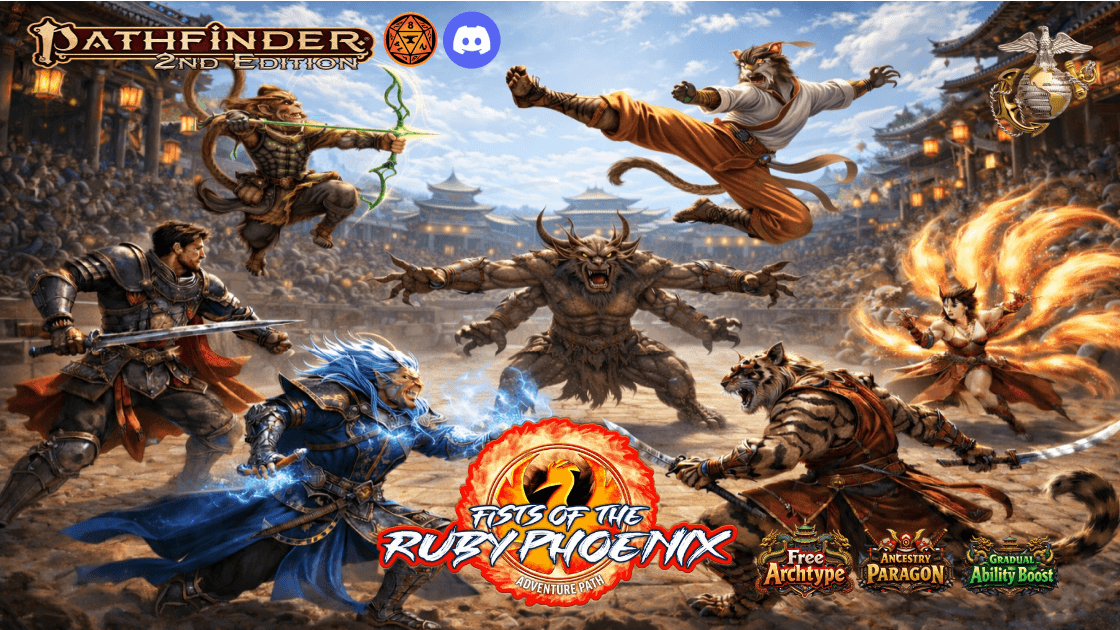 👿Muerte's PF2 Fists of the Ruby Phoenix [New] [Level 11]